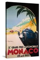 Grandprix Automobile Monaco 1933-null-Stretched Canvas
