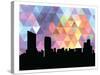 Grandrapids Triangle-Paperfinch 0-Stretched Canvas