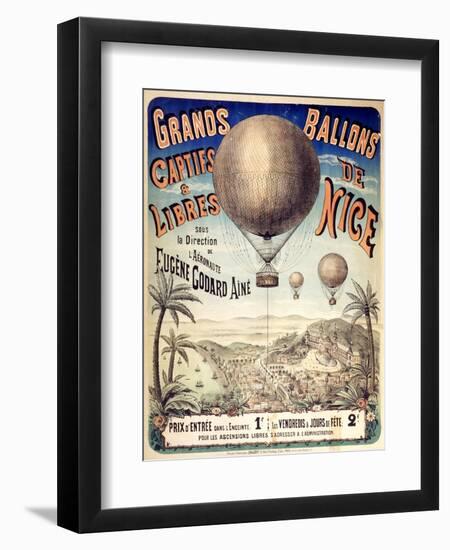 Grands Ballons de Nice-null-Framed Art Print