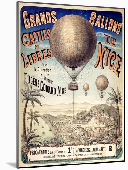 Grands Ballons de Nice-null-Mounted Art Print
