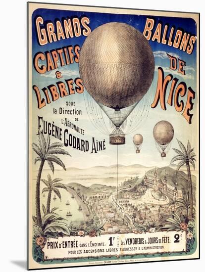 Grands Ballons de Nice-null-Mounted Art Print