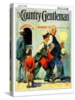 "Grandstand 50 Cents," Country Gentleman Cover, July 1, 1930-William Meade Prince-Stretched Canvas