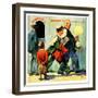 "Grandstand 50 Cents,"July 1, 1930-William Meade Prince-Framed Giclee Print