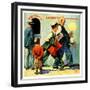 "Grandstand 50 Cents,"July 1, 1930-William Meade Prince-Framed Giclee Print