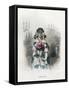 Grandville Camellia 1847-JJ Grandville-Framed Stretched Canvas