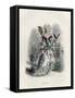 Grandville Carnation-JJ Grandville-Framed Stretched Canvas