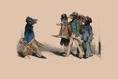The Leech Doctors, Caricature from "Les Metamorphoses Du Jour," 1854-Grandville-Giclee Print