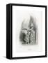 Grandville Jasmin 1847-J^J^ Grandville-Framed Stretched Canvas