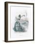 Grandville Myosotis 1847-JJ Grandville-Framed Art Print