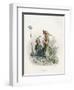 Grandville Nasturtium-JJ Grandville-Framed Art Print