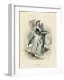 Grandville Pansy 1847-JJ Grandville-Framed Art Print