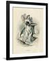 Grandville Pansy 1847-JJ Grandville-Framed Art Print