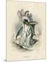 Grandville Pansy 1847-JJ Grandville-Mounted Art Print