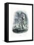 Grandville Poppy 1847-J^J^ Grandville-Framed Stretched Canvas