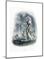Grandville Poppy 1847-J^J^ Grandville-Mounted Giclee Print