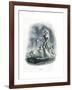 Grandville Poppy 1847-J^J^ Grandville-Framed Giclee Print