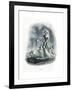 Grandville Poppy 1847-J^J^ Grandville-Framed Giclee Print