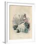 Grandville Rose 1847-JJ Grandville-Framed Art Print