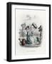 Grandville Sweet Pea-JJ Grandville-Framed Art Print