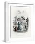 Grandville Sweet Pea-JJ Grandville-Framed Art Print