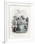 Grandville Sweet Pea-JJ Grandville-Framed Art Print