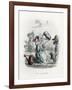 Grandville Sweet Pea-JJ Grandville-Framed Art Print
