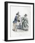 Grandville Thistle 1847-JJ Grandville-Framed Art Print