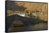 Grange Bridge and Village, Borrowdale, Lake District National Park, Cumbria, England-James Emmerson-Framed Stretched Canvas