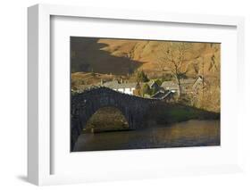 Grange Bridge and Village, Borrowdale, Lake District National Park, Cumbria, England-James Emmerson-Framed Photographic Print