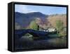 Grange in Borrowdale, Lake District National Park, Cumbria, England, United Kingdom-Roy Rainford-Framed Stretched Canvas