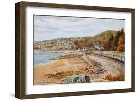 Grange-Over-Sands, from E-Alfred Robert Quinton-Framed Premium Giclee Print