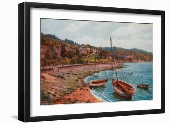 Grange-Over-Sands, from the Pier-Alfred Robert Quinton-Framed Giclee Print