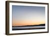 Grange-Over-Sands Overlooking the Kent Estuary at Dusk in Cumbria-Darryl Gill-Framed Photographic Print