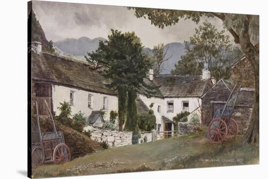 Grange over Sands: ‘Wilson’S’ Farm, Lindale, 1875-null-Stretched Canvas