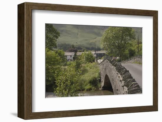 Grange Village and Bridge, Borrowdale, Lake District, Cumbria, England, United Kingdom-James Emmerson-Framed Photographic Print