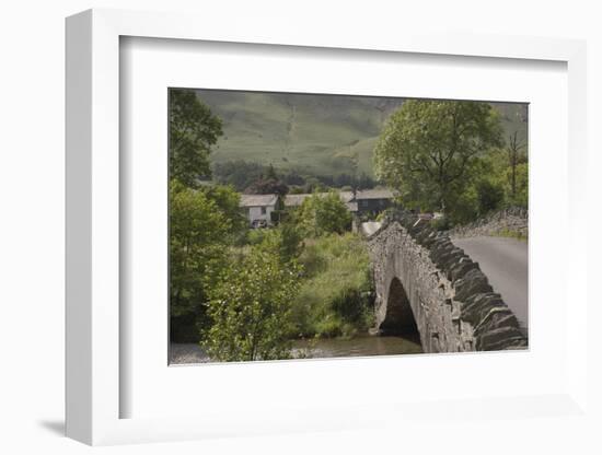 Grange Village and Bridge, Borrowdale, Lake District, Cumbria, England, United Kingdom-James Emmerson-Framed Photographic Print