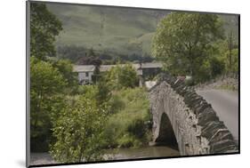 Grange Village and Bridge, Borrowdale, Lake District, Cumbria, England, United Kingdom-James Emmerson-Mounted Photographic Print