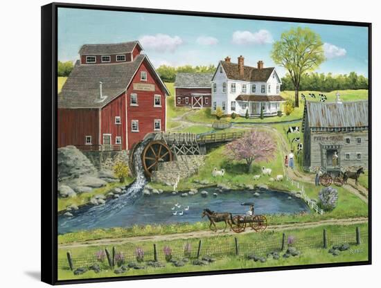 Granger's Mill-Bob Fair-Framed Stretched Canvas