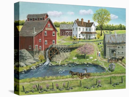 Granger's Mill-Bob Fair-Stretched Canvas