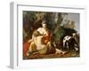 Granida and Daifilo, 1625-Gerrit van Honthorst-Framed Giclee Print