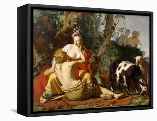 Granida and Daifilo, 1625-Gerrit van Honthorst-Framed Stretched Canvas