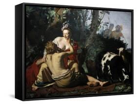 Granida and Daifilo, 1625-Gerrit van Honthorst-Framed Stretched Canvas