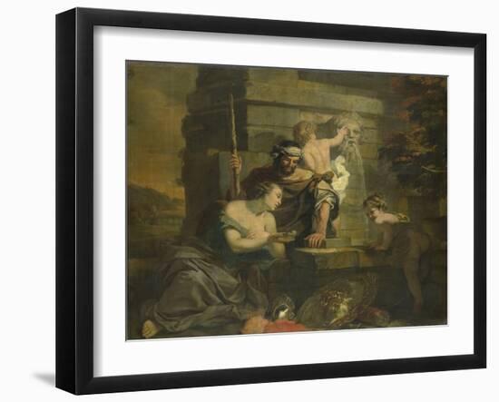 Granida and Daifilo-Gerard De Lairesse-Framed Art Print