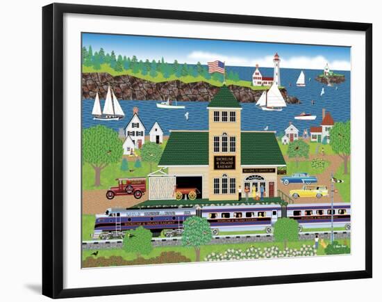 Granite Bay-Mark Frost-Framed Giclee Print