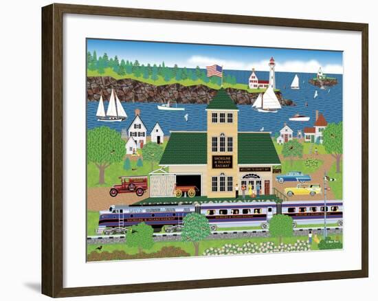 Granite Bay-Mark Frost-Framed Giclee Print