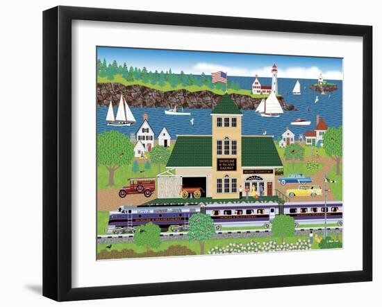 Granite Bay-Mark Frost-Framed Giclee Print