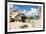 Granite boulders at Gorda Baths, island of Virgin Gorda, British Virgin Islands, Leeward Islands-Tony Waltham-Framed Photographic Print