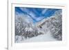 Granite Cliffs at Mouth of Little Cottonwood Canyon and Trees, Utah-Howie Garber-Framed Photographic Print