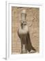 Granite Falcons, Pylon, Temple of Horus, Edfu, Egypt, North Africa, Africa-Richard Maschmeyer-Framed Photographic Print