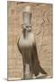 Granite Falcons, Pylon, Temple of Horus, Edfu, Egypt, North Africa, Africa-Richard Maschmeyer-Mounted Photographic Print